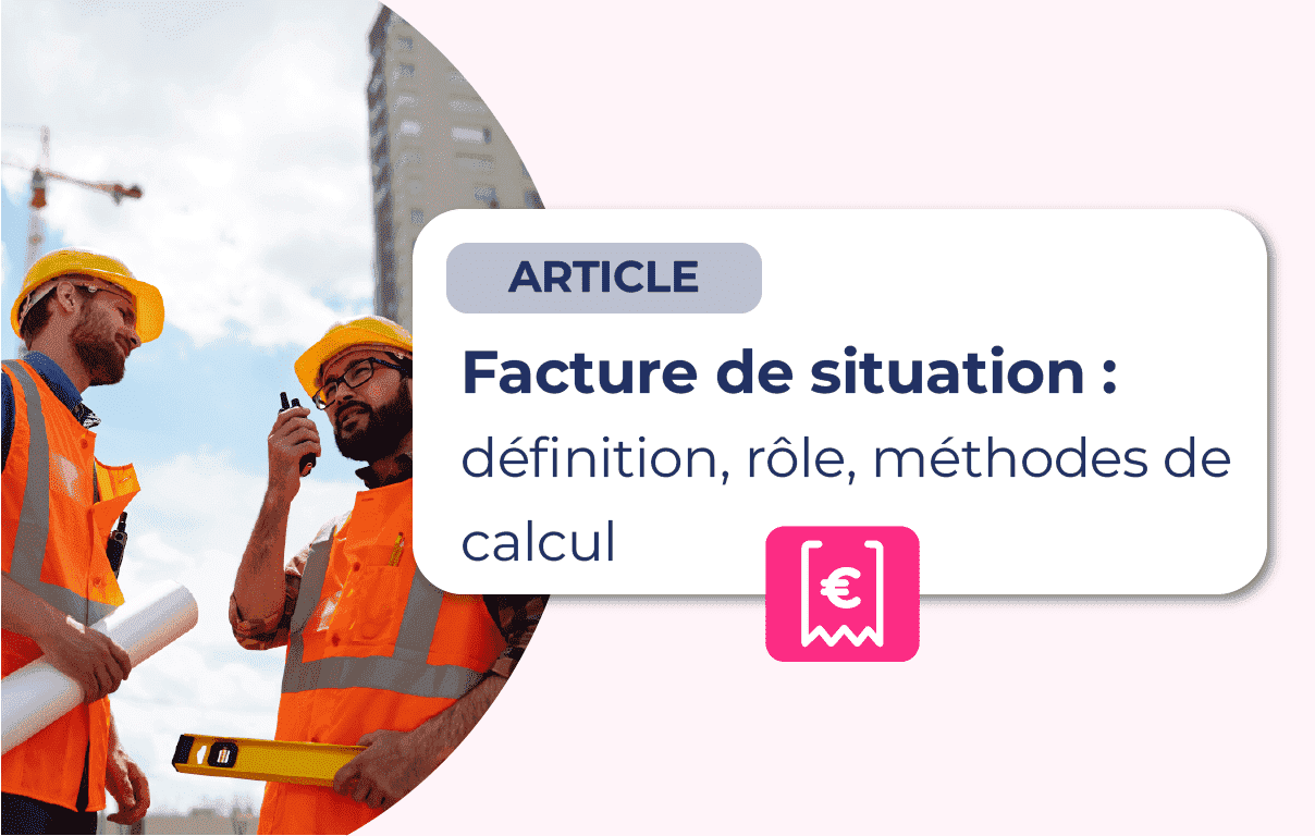 Facture de situation